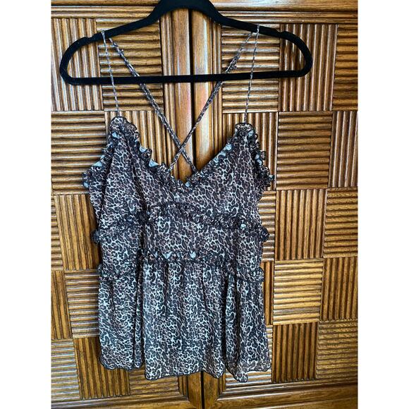 Cheetah print tank NWOT size XL from Boot Barn - Picture 2 of 4